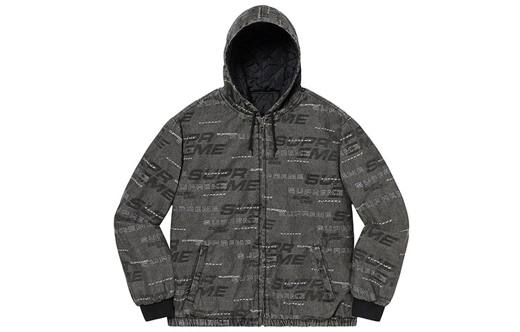 【代購】Supreme Reversible Dimensions Logo Denim Work Jacket