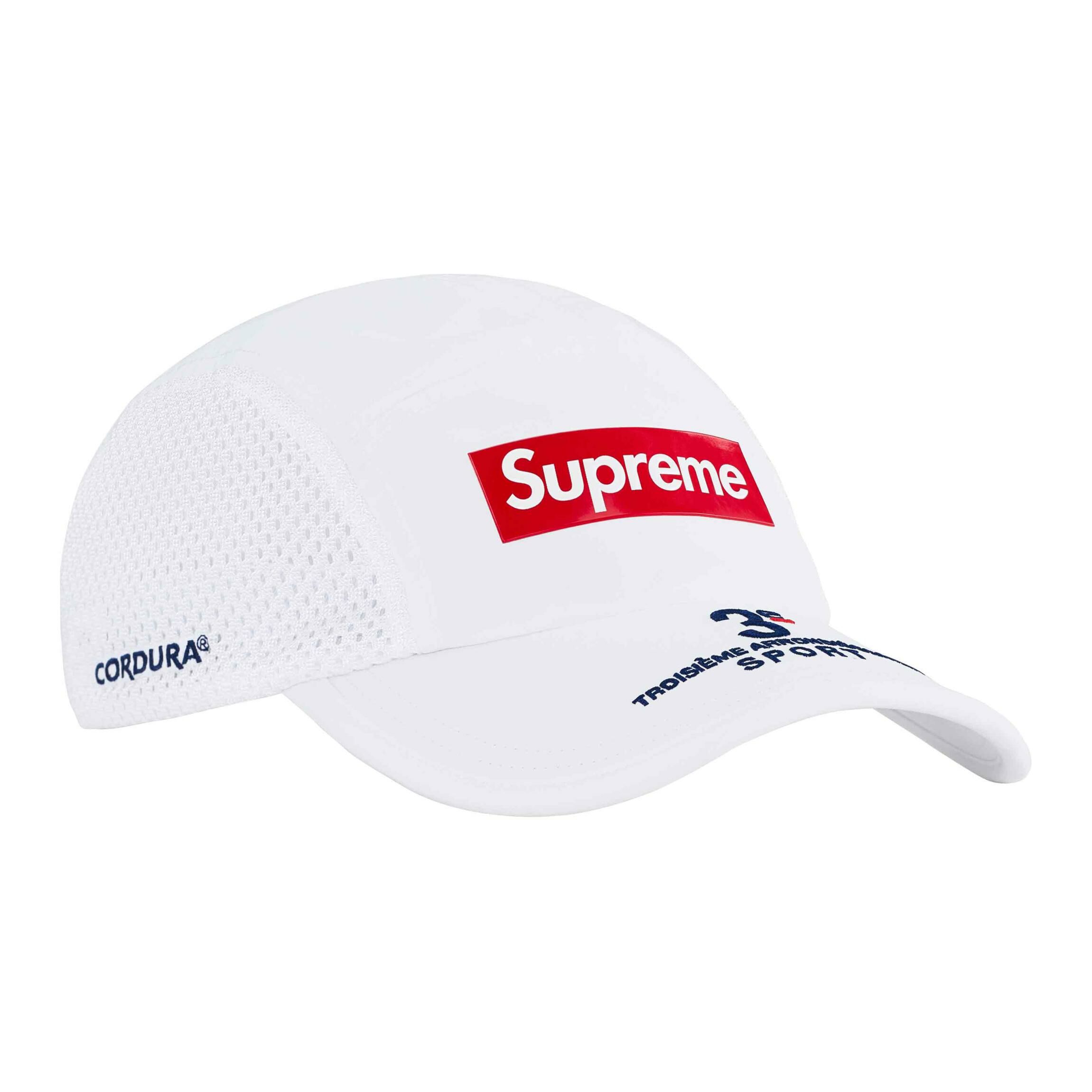 【代購】Supreme Mesh Side Panel Camp Cap SS24