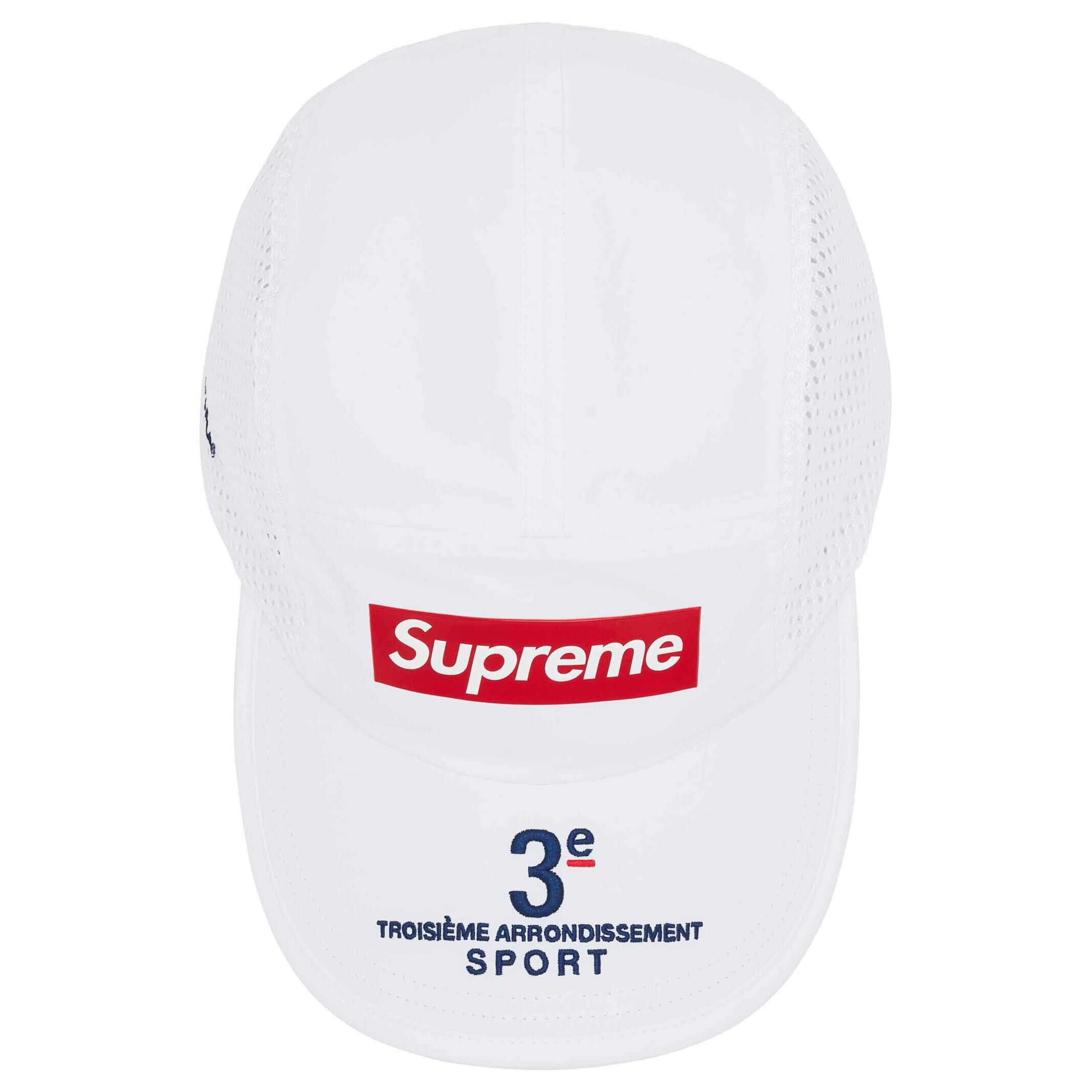 【代購】Supreme Mesh Side Panel Camp Cap SS24