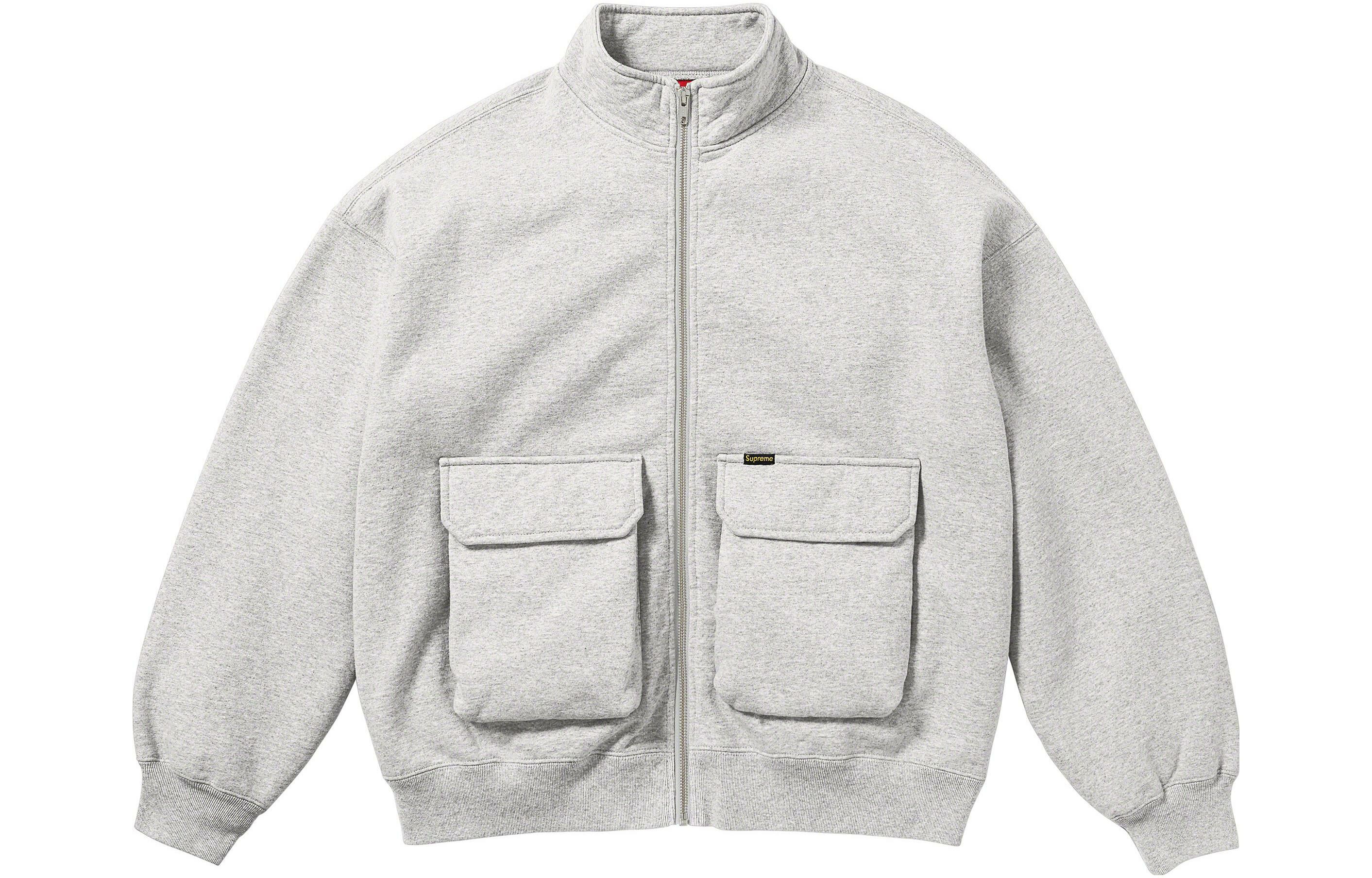 【代購】Supreme Cargo Pocket Zip Up Sweatshirt