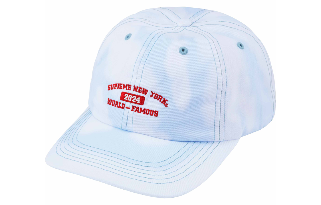 【代購】Supreme Cotton Baseball Caps Unisex Bleached White