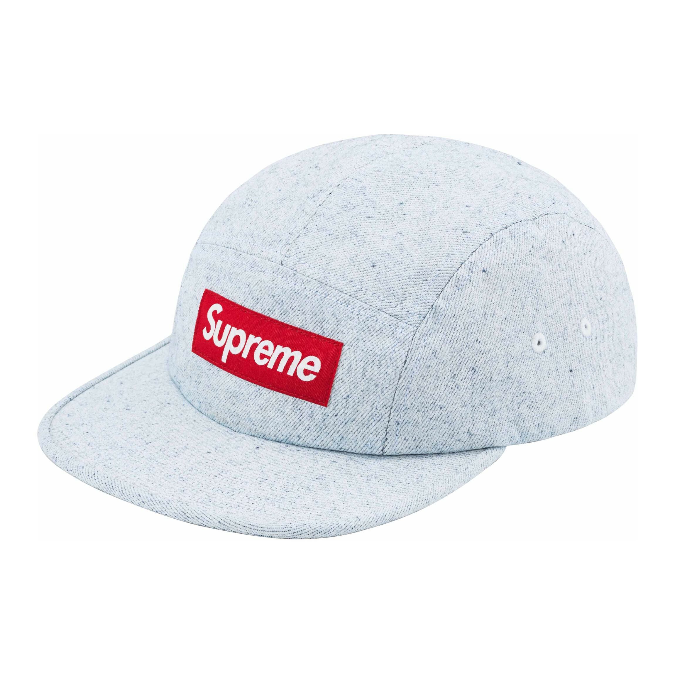 【代購】Supreme Coated Denim Camp Cap