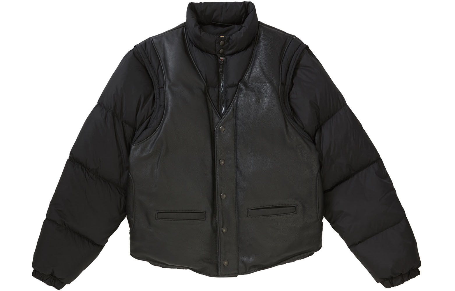 【代購】Supreme Schott Down Leather Vest Puffy Jacket