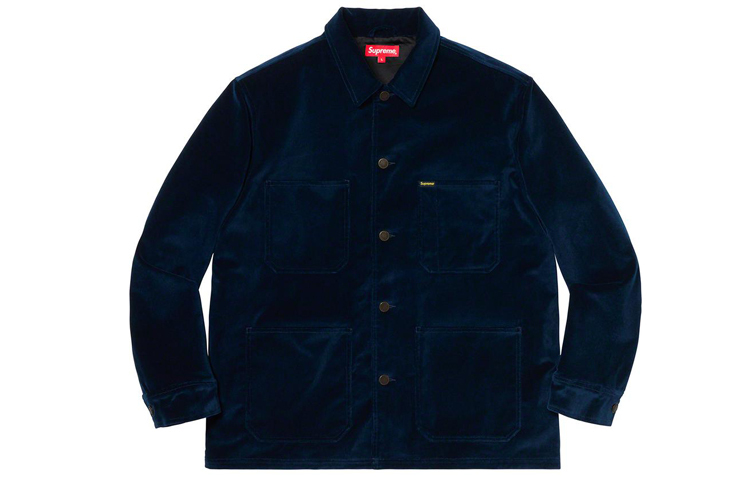 【代購】Supreme Velvet Trucker Jacket
