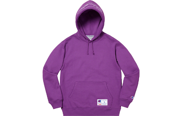 【代購】Supreme Champion Outline Hooded Sweatshirt