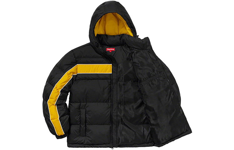 【代購】Supreme Stripe Panel Down Jacket