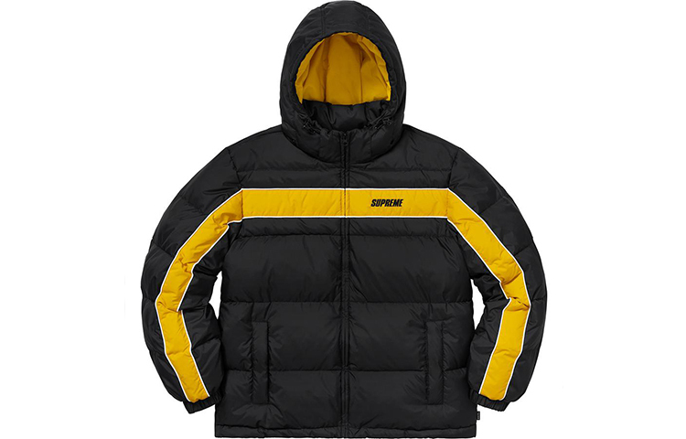 【代購】Supreme Stripe Panel Down Jacket