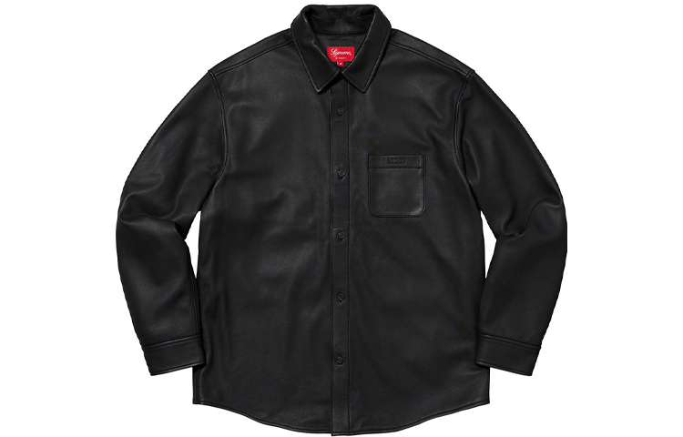 【代購】Supreme Leather Shirt