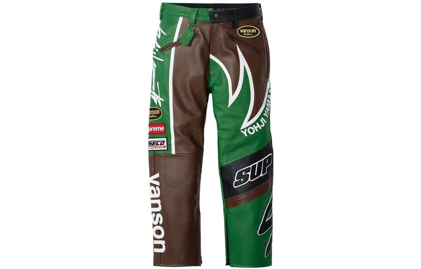 【代購】Supreme Yohji Yamamoto Vanson Leathers Split Pant