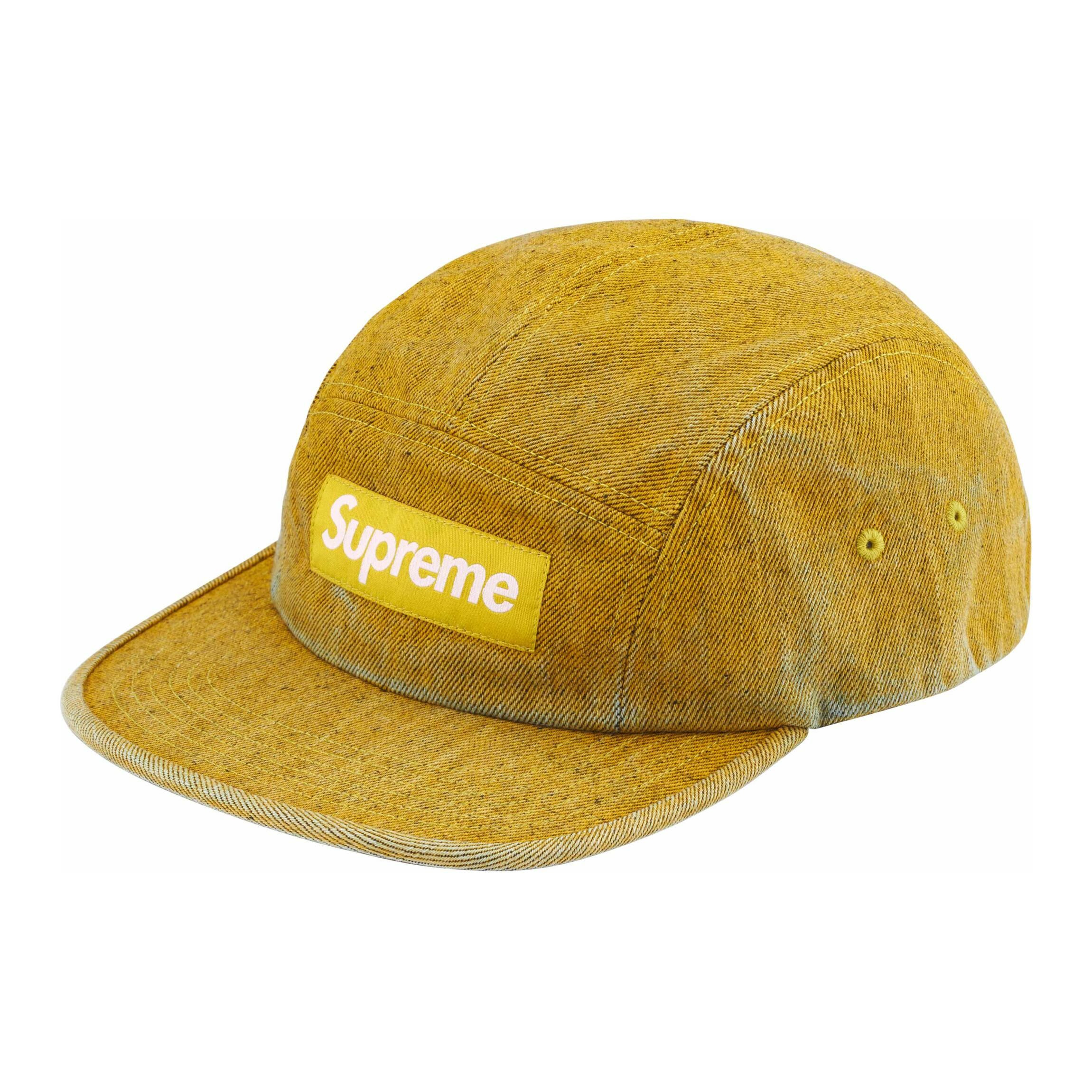 【代購】Supreme Coated Denim Camp Cap