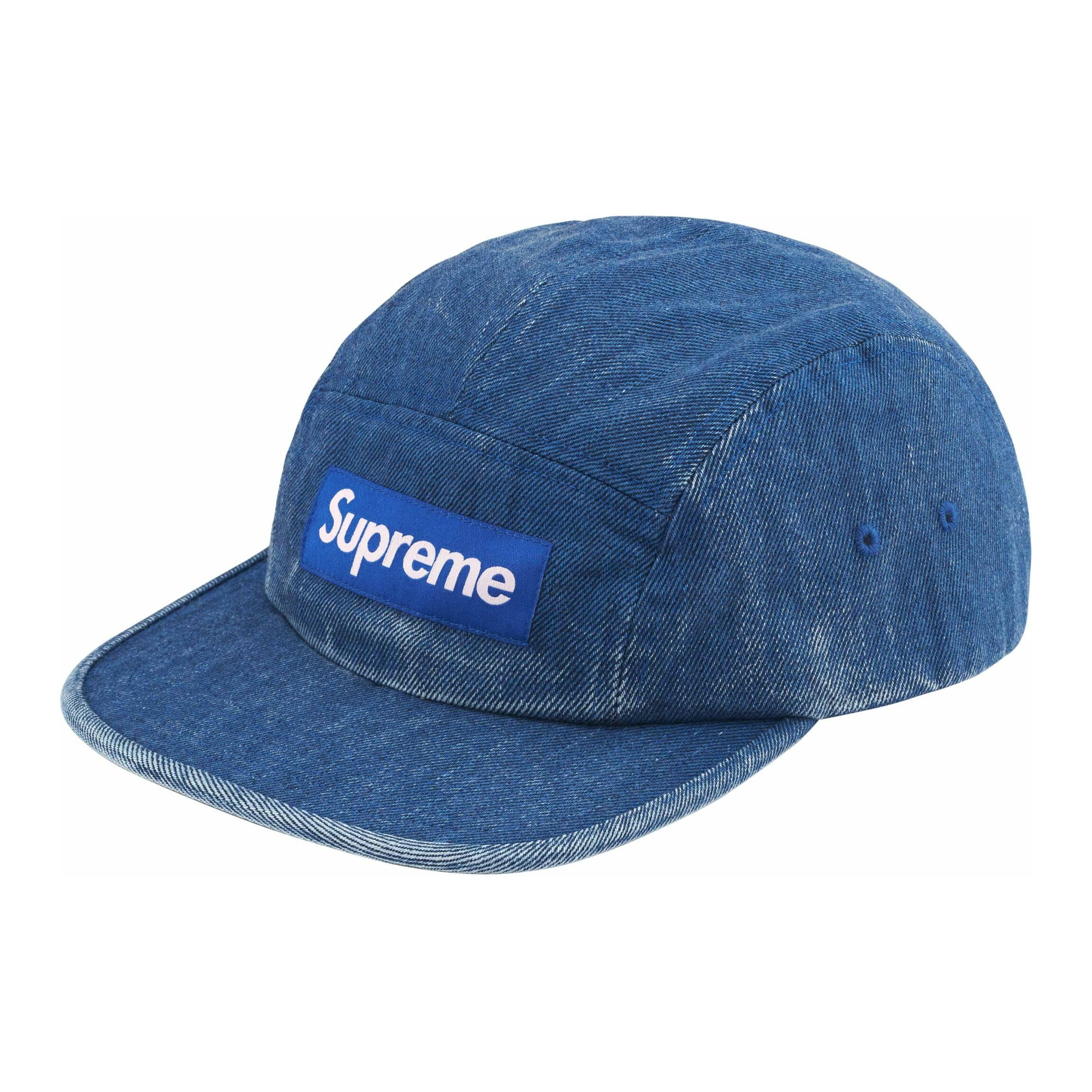 【代購】Supreme Coated Denim Camp Cap