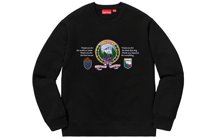 【代購】Supreme Mountain Crewneck