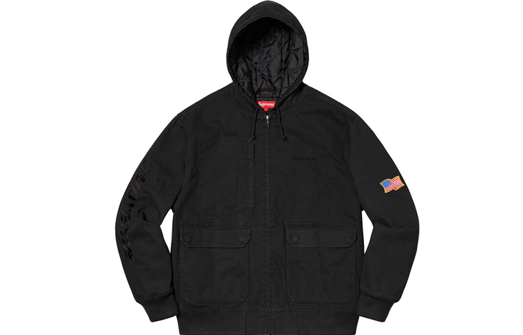 【代購】Supreme Canvas Hooded Work Jacket