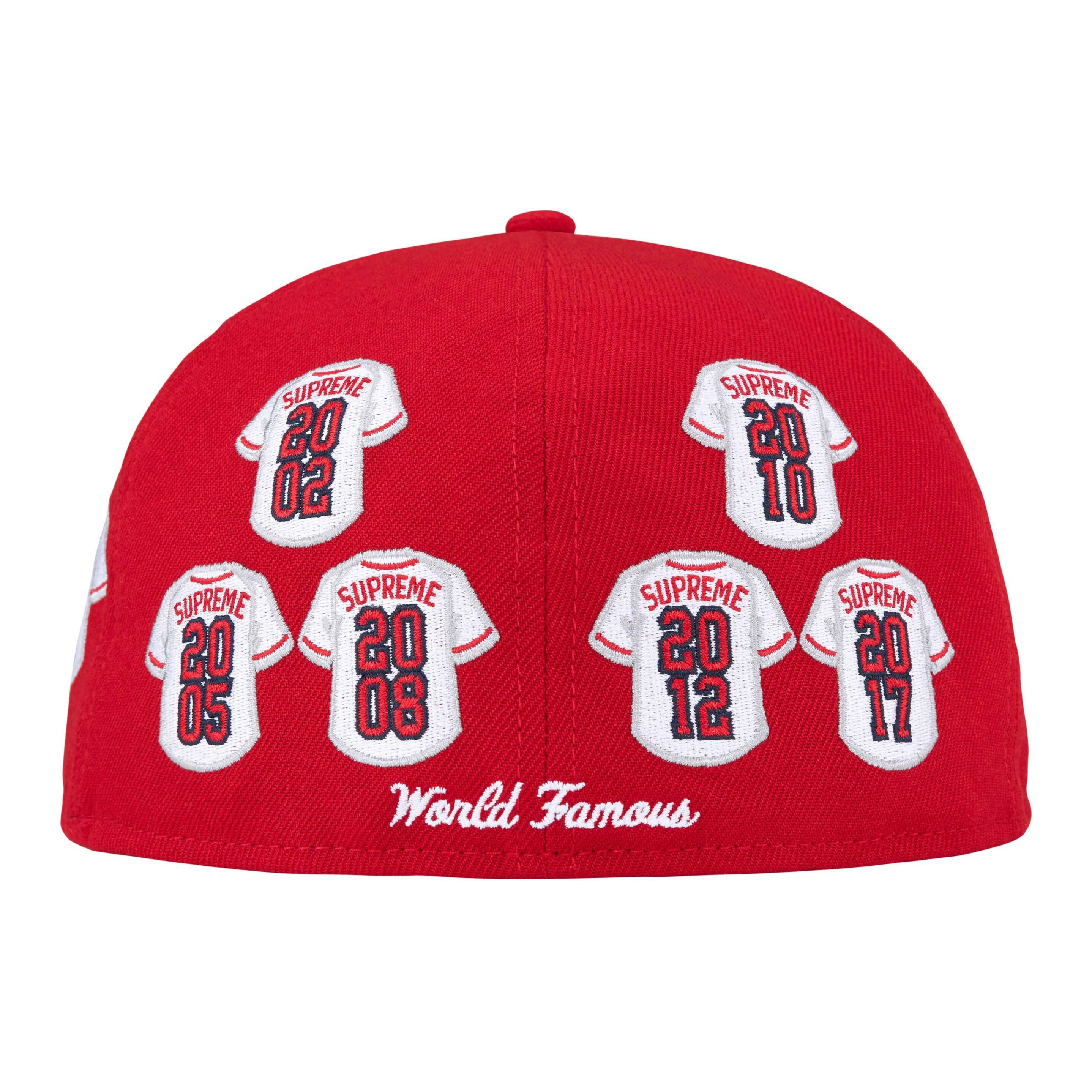 【代購】Supreme Jerseys Box Logo New Era Fitted Hat