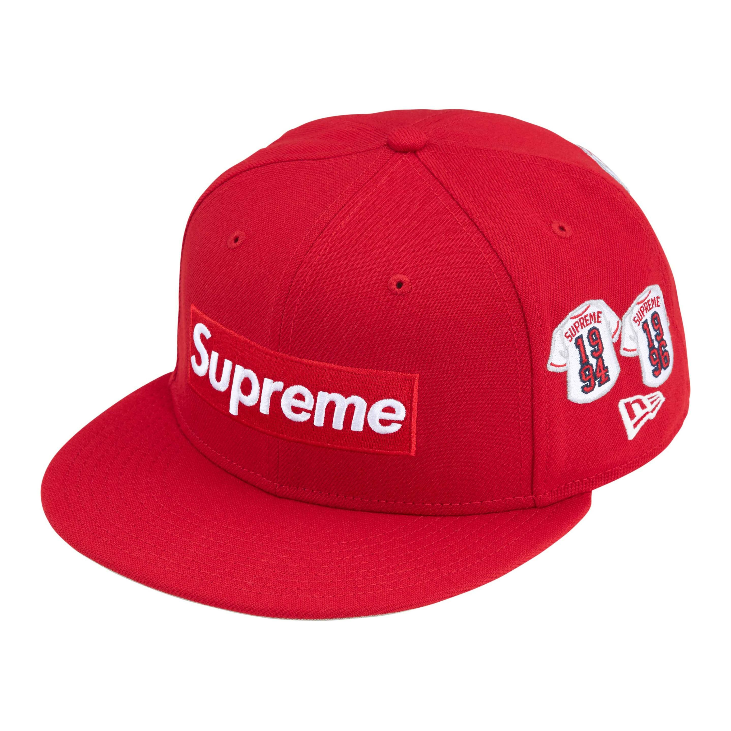 【代購】Supreme Jerseys Box Logo New Era Fitted Hat