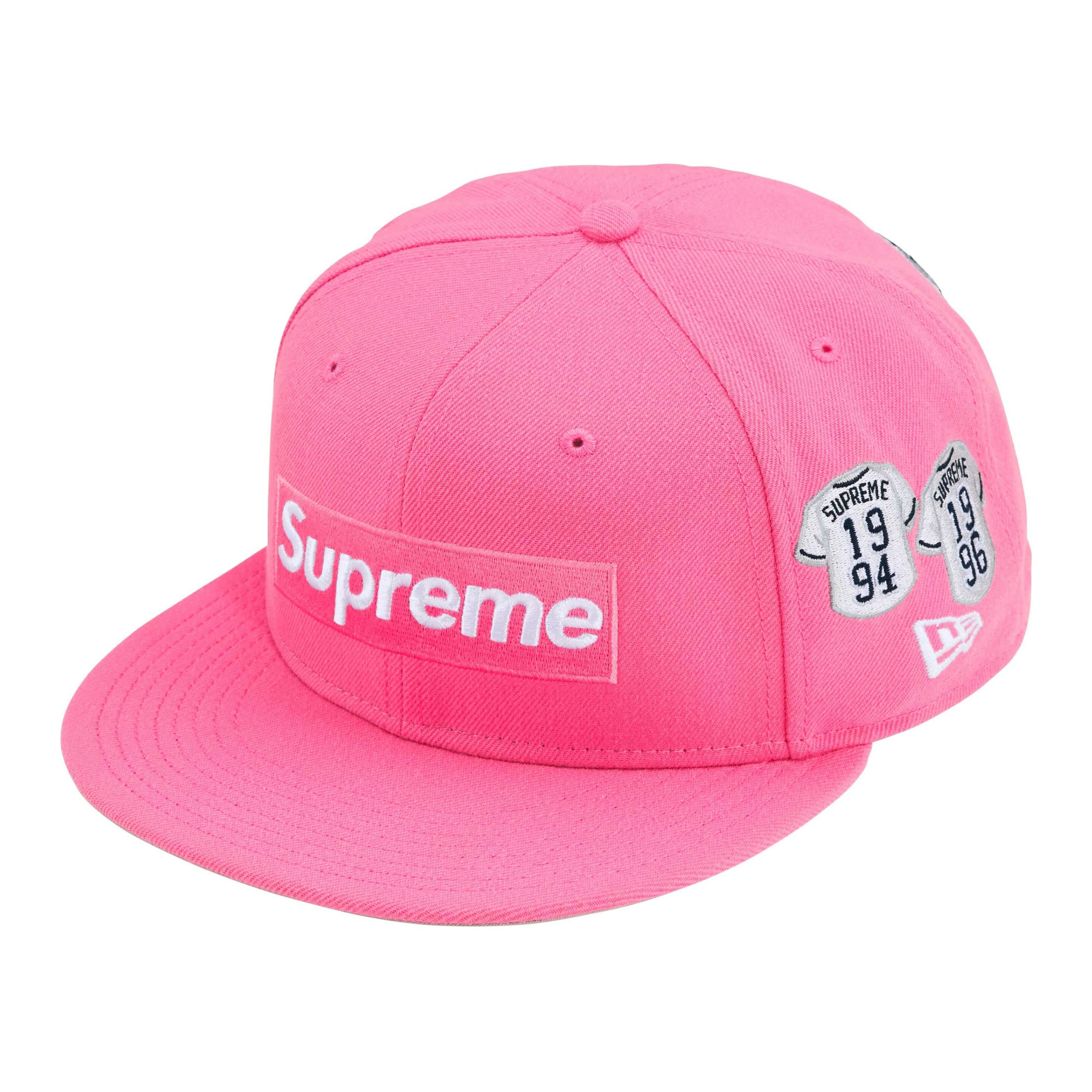 【代購】Supreme Jerseys Box Logo New Era Fitted Hat
