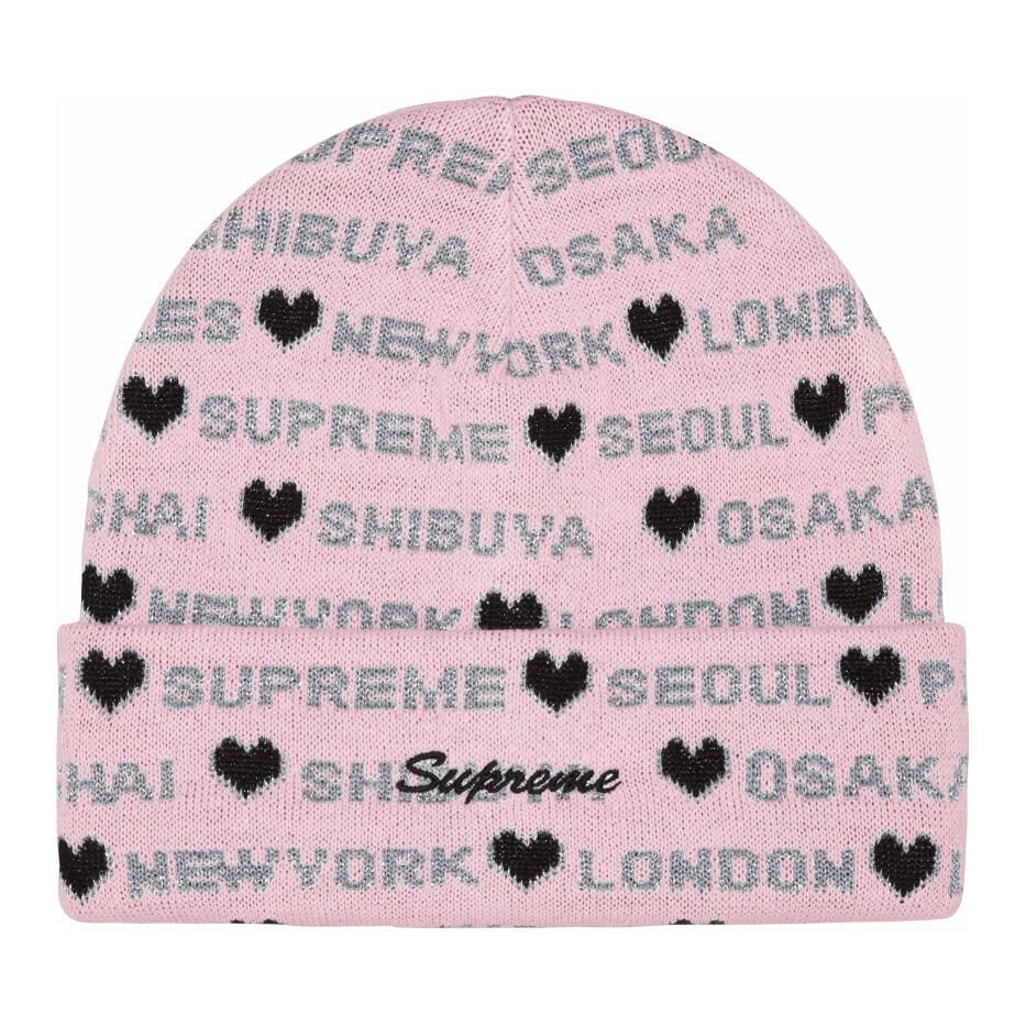 【代購】Supreme Hearts Beanie