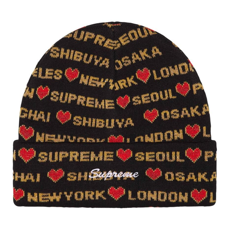 【代購】Supreme Hearts Beanie