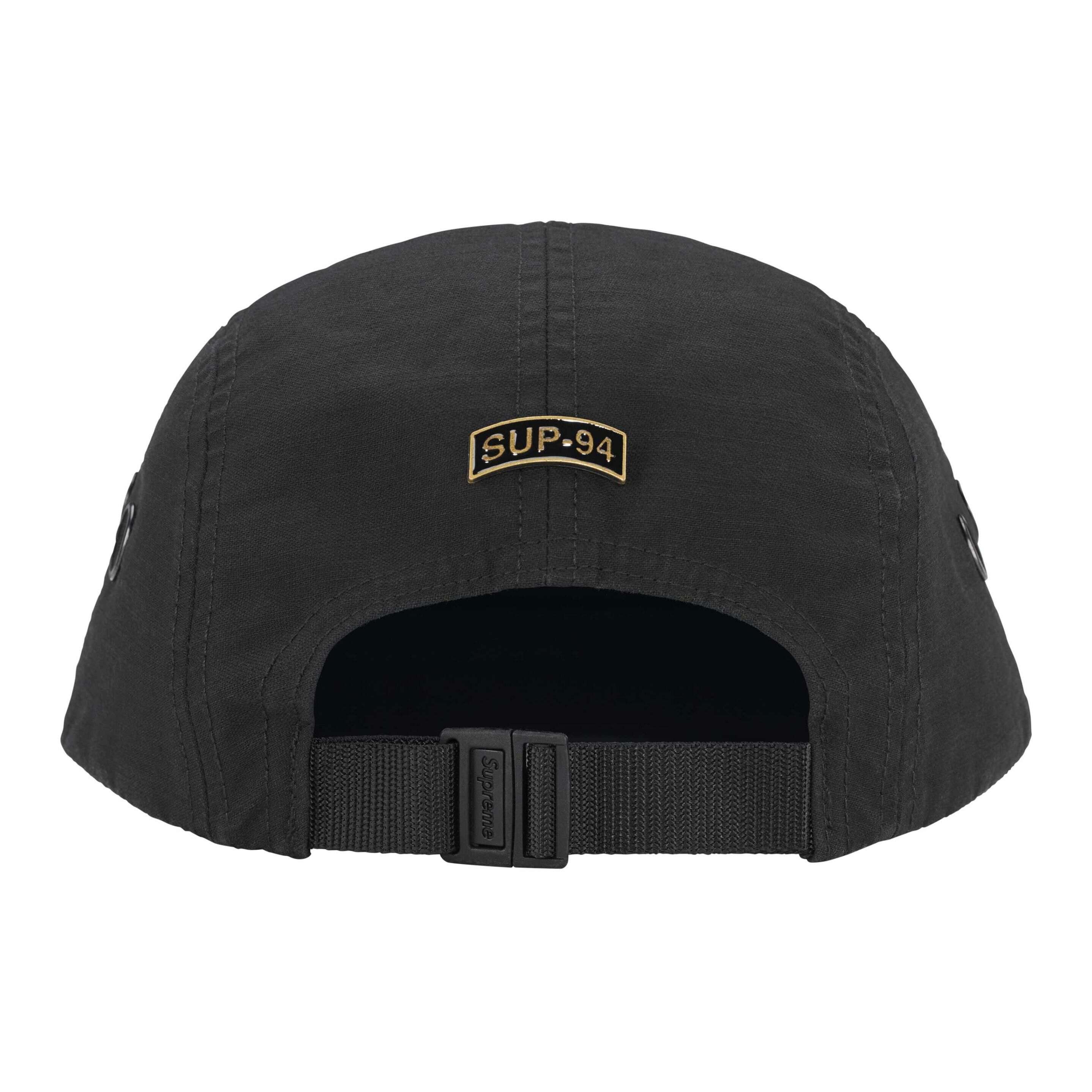 【代購】Supreme Cotton Baseball Caps Unisex Black