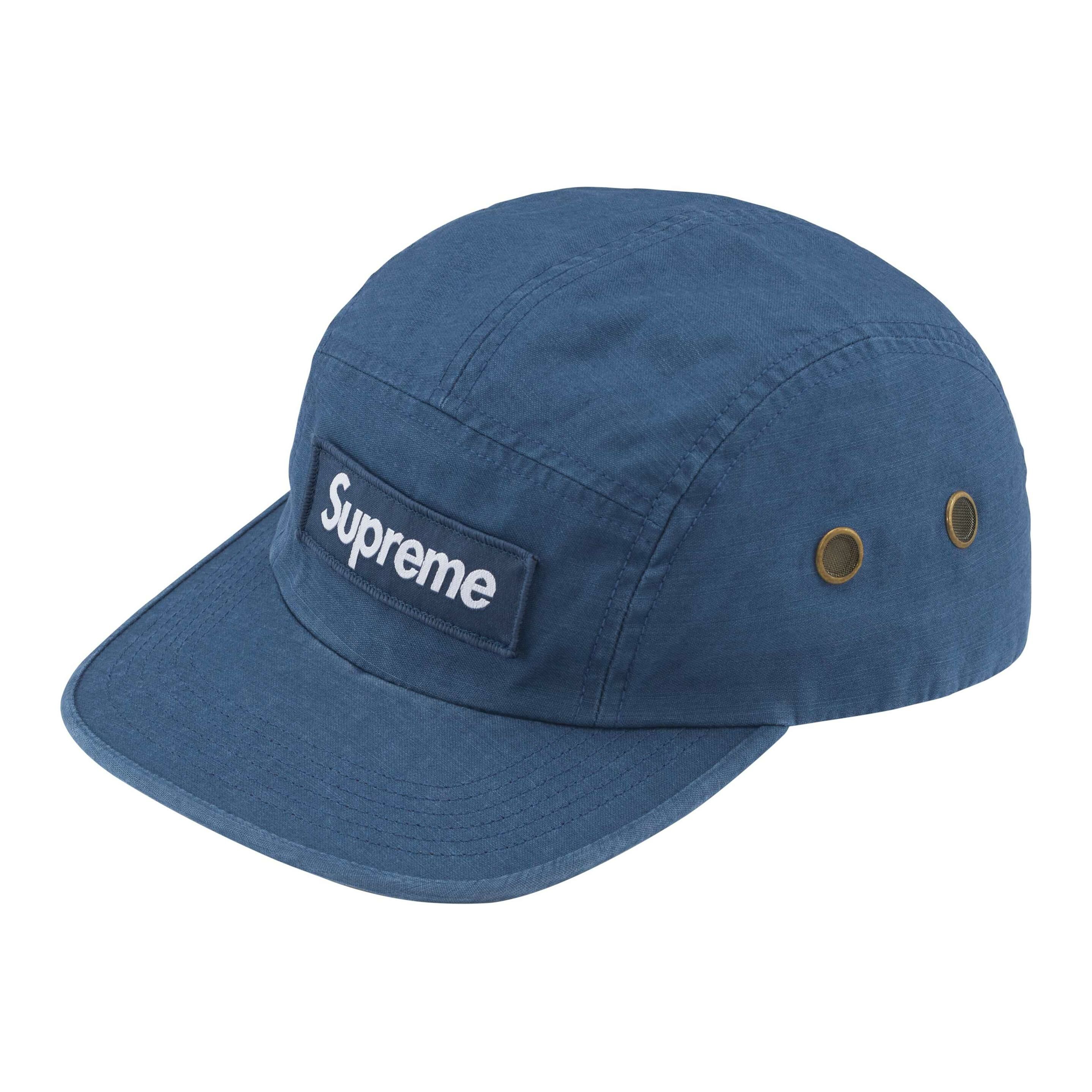【代購】Supreme Cotton Baseball Caps Unisex Blue