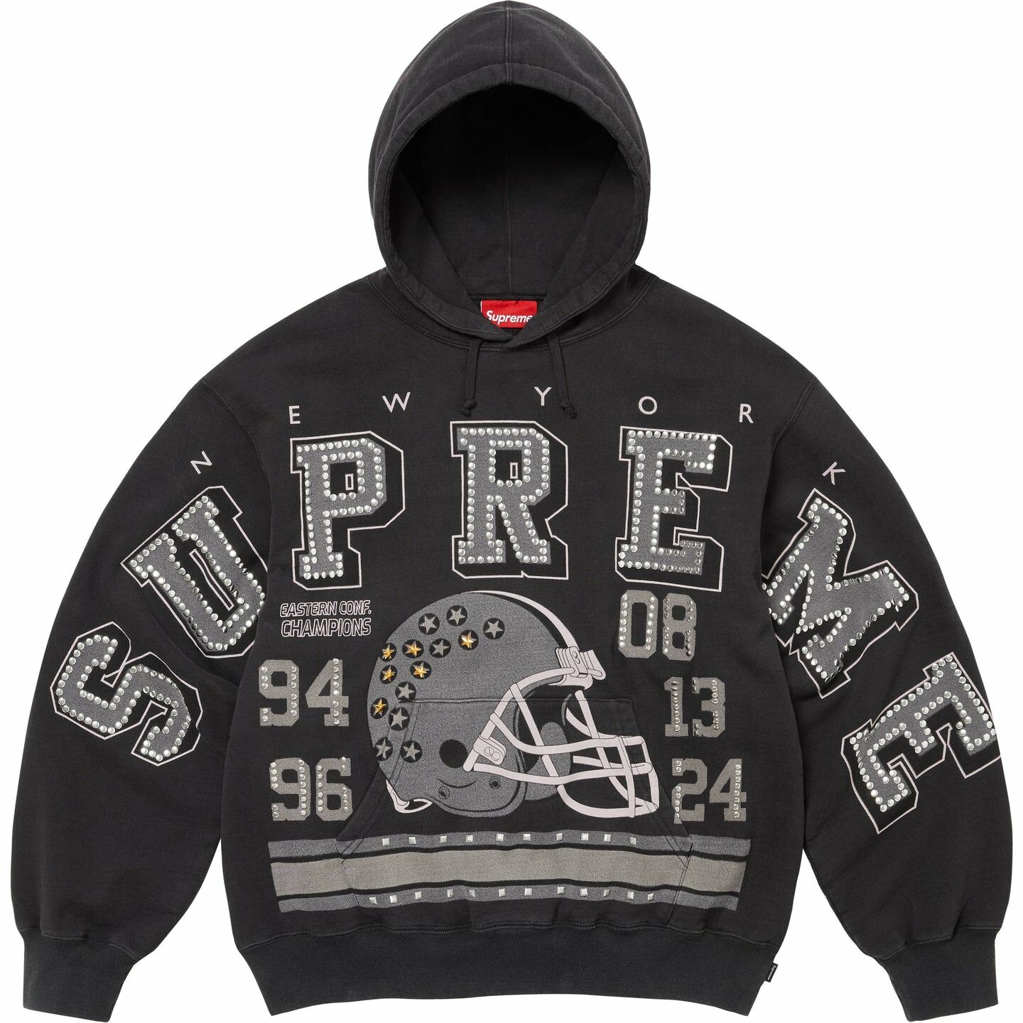 【代購】Supreme Champions Studded Hooded Sweatshirt