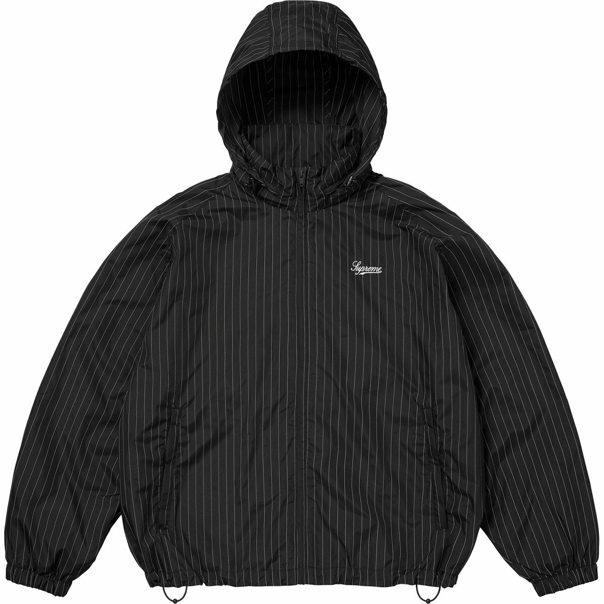 【代購】Supreme Reflective Pinstripe Track Jacket