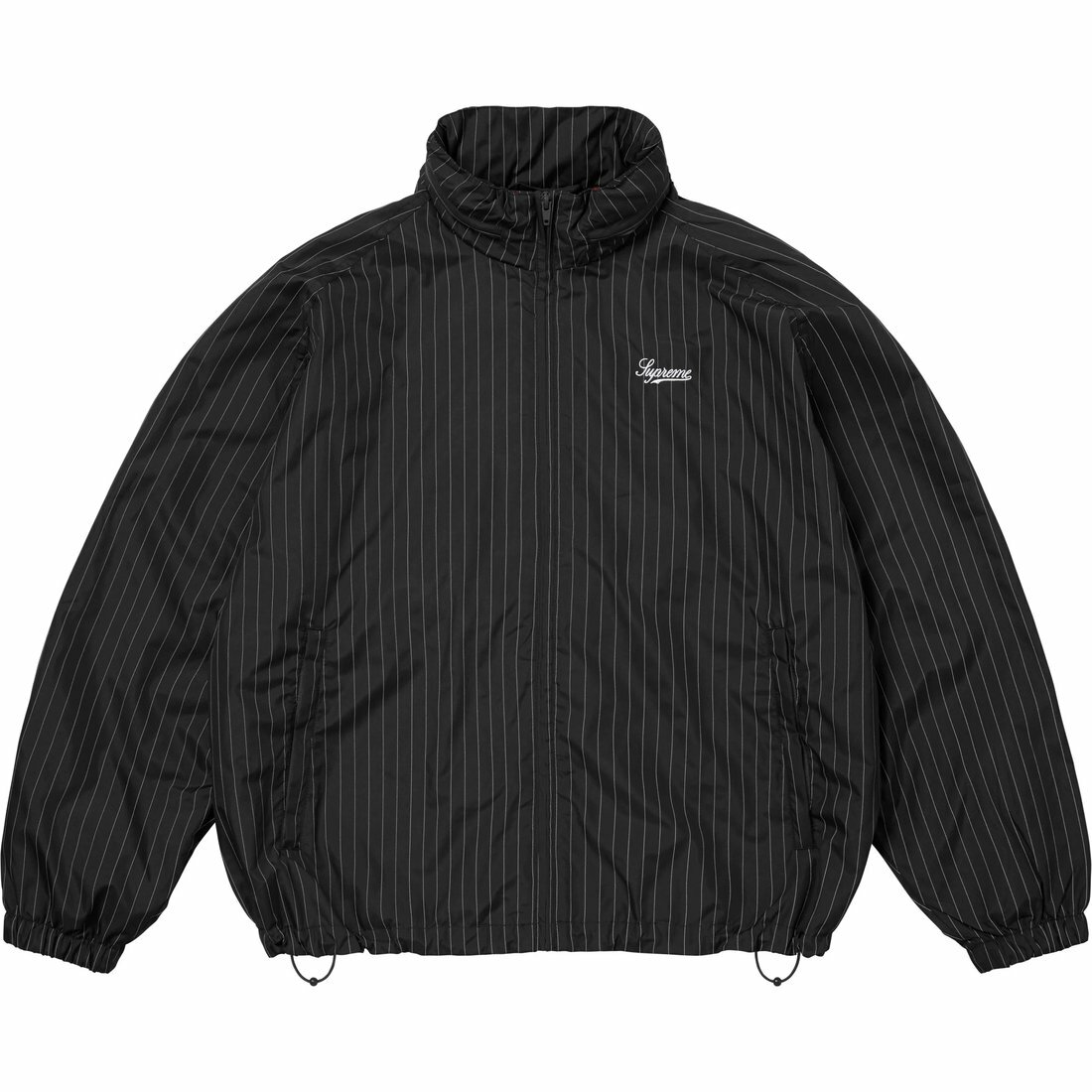 【代購】Supreme Reflective Pinstripe Track Jacket