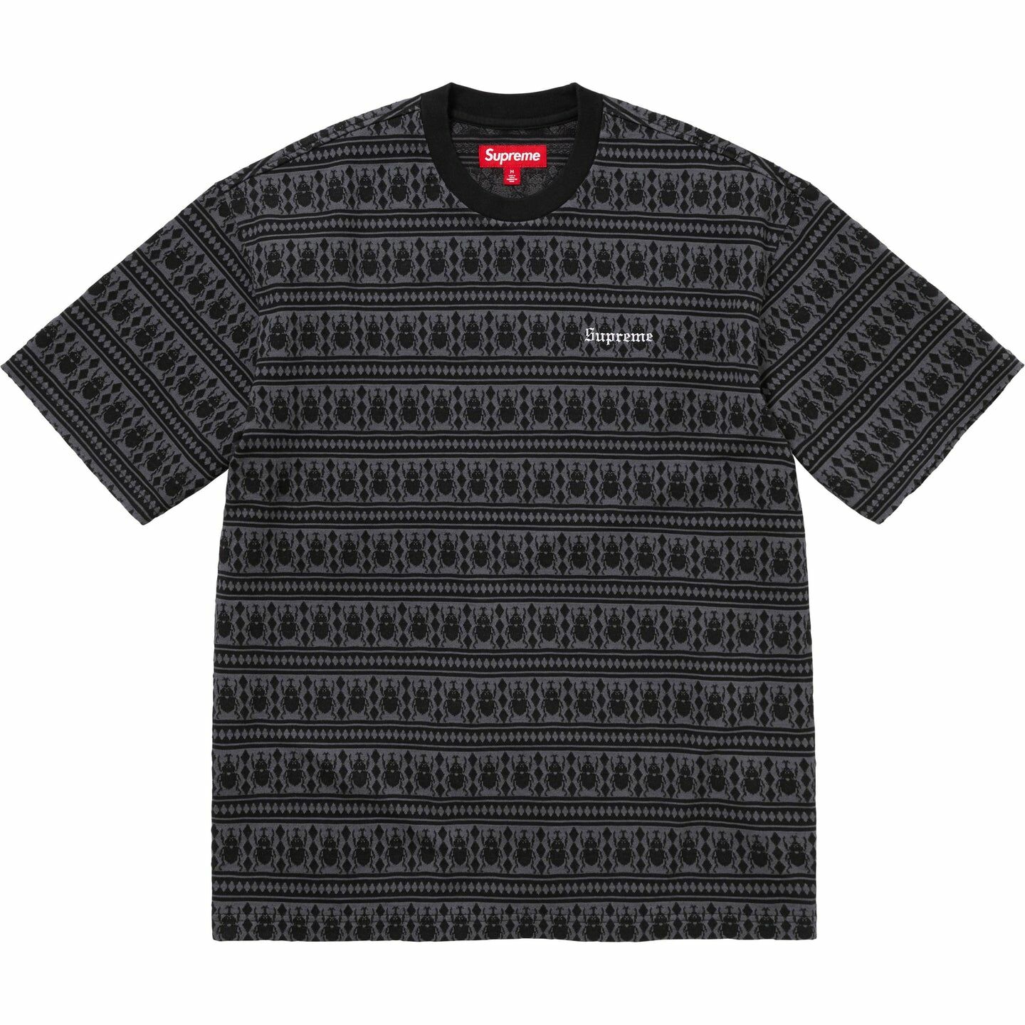 【代購】Supreme Jacquard Scarab S/S Top