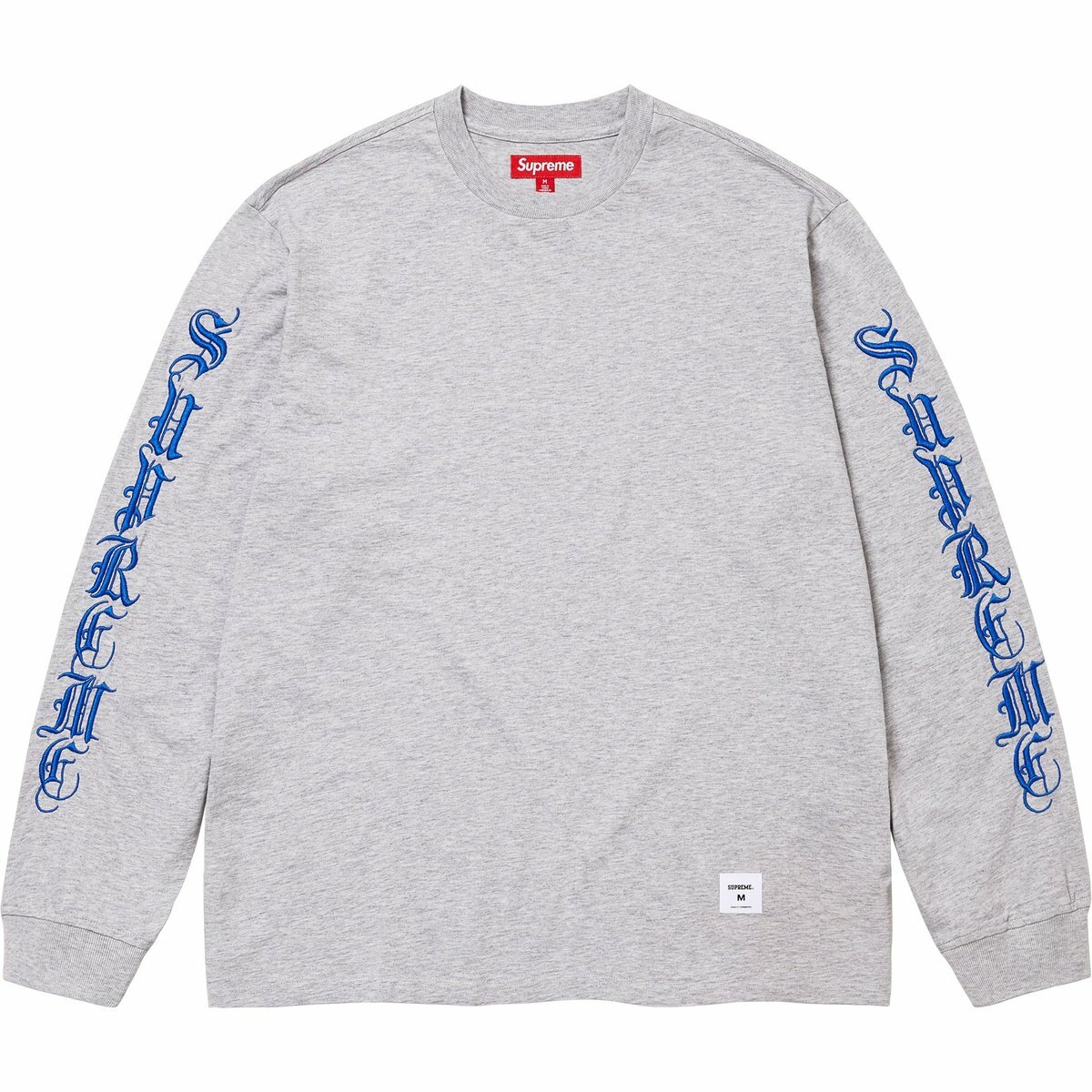 【代購】Supreme Old English L/S Top