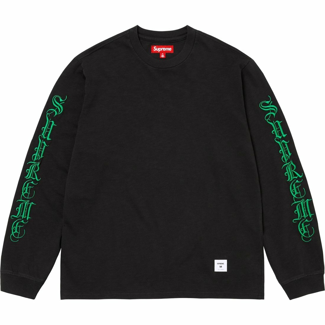 【代購】Supreme Old English L/S Top