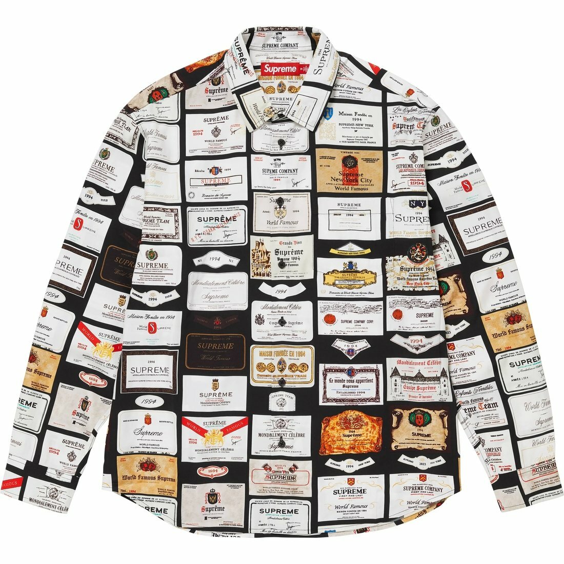 【代購】Supreme Label Shirt