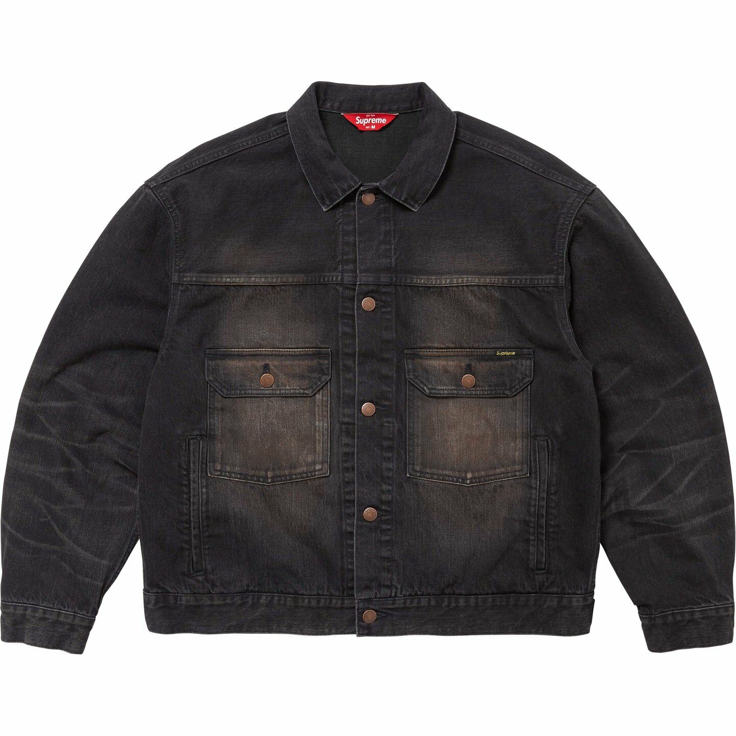 【代購】Supreme Distressed Selvedge Trucker Jacket