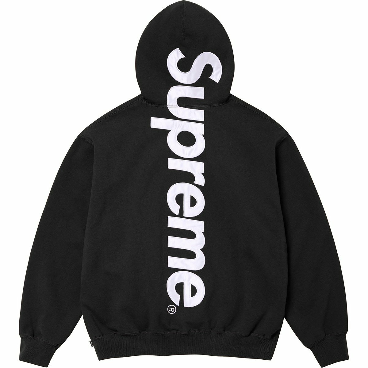【代購】Supreme Satin Appliqué Hooded Sweatshirt
