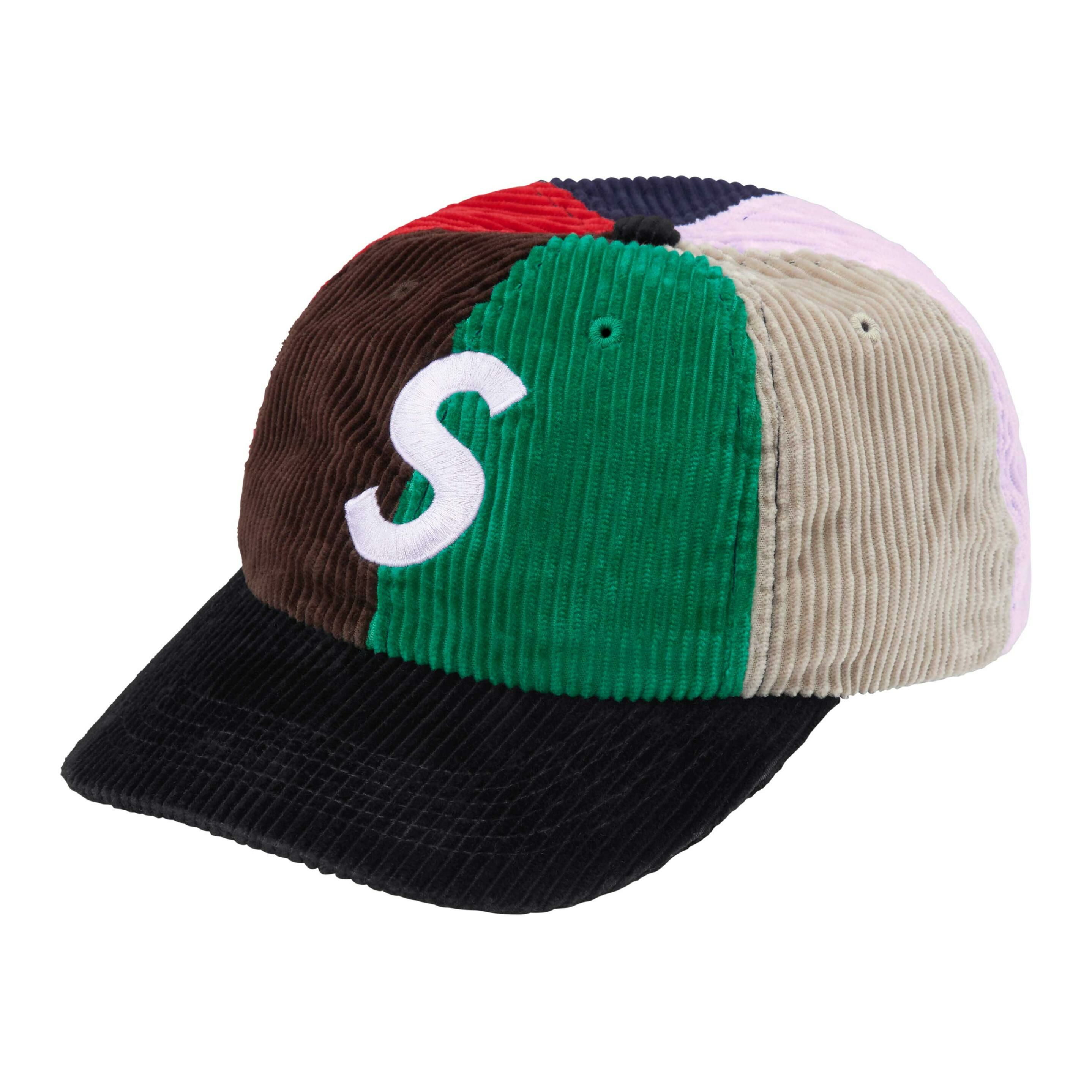 【代購】Supreme Corduroy S Logo 6 Panel FW24
