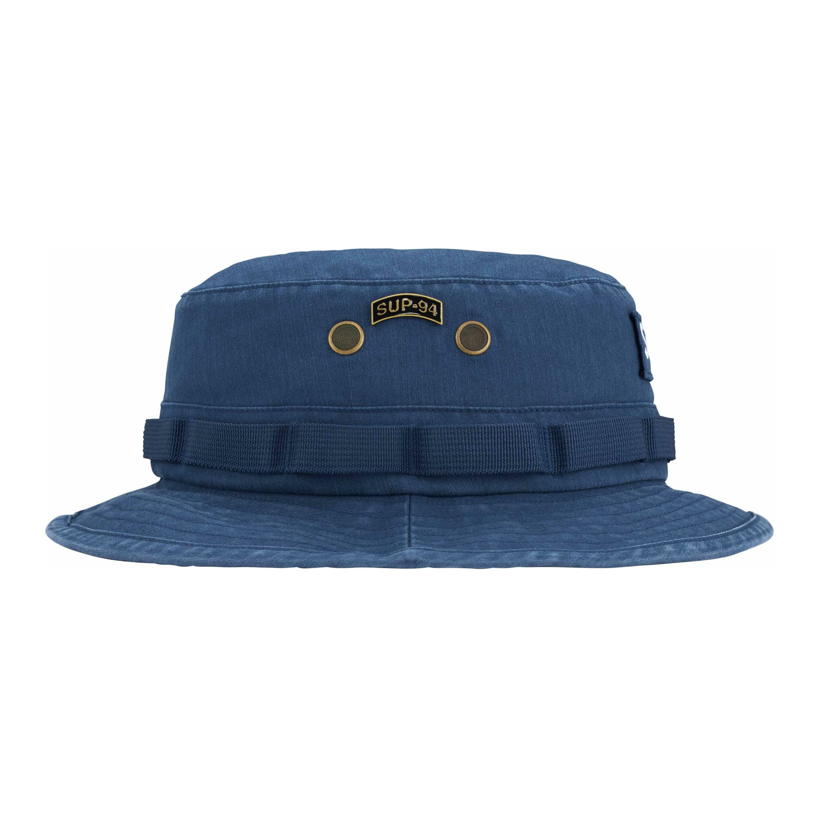 【代購】Supreme Cotton Bucket Hats Unisex Blue