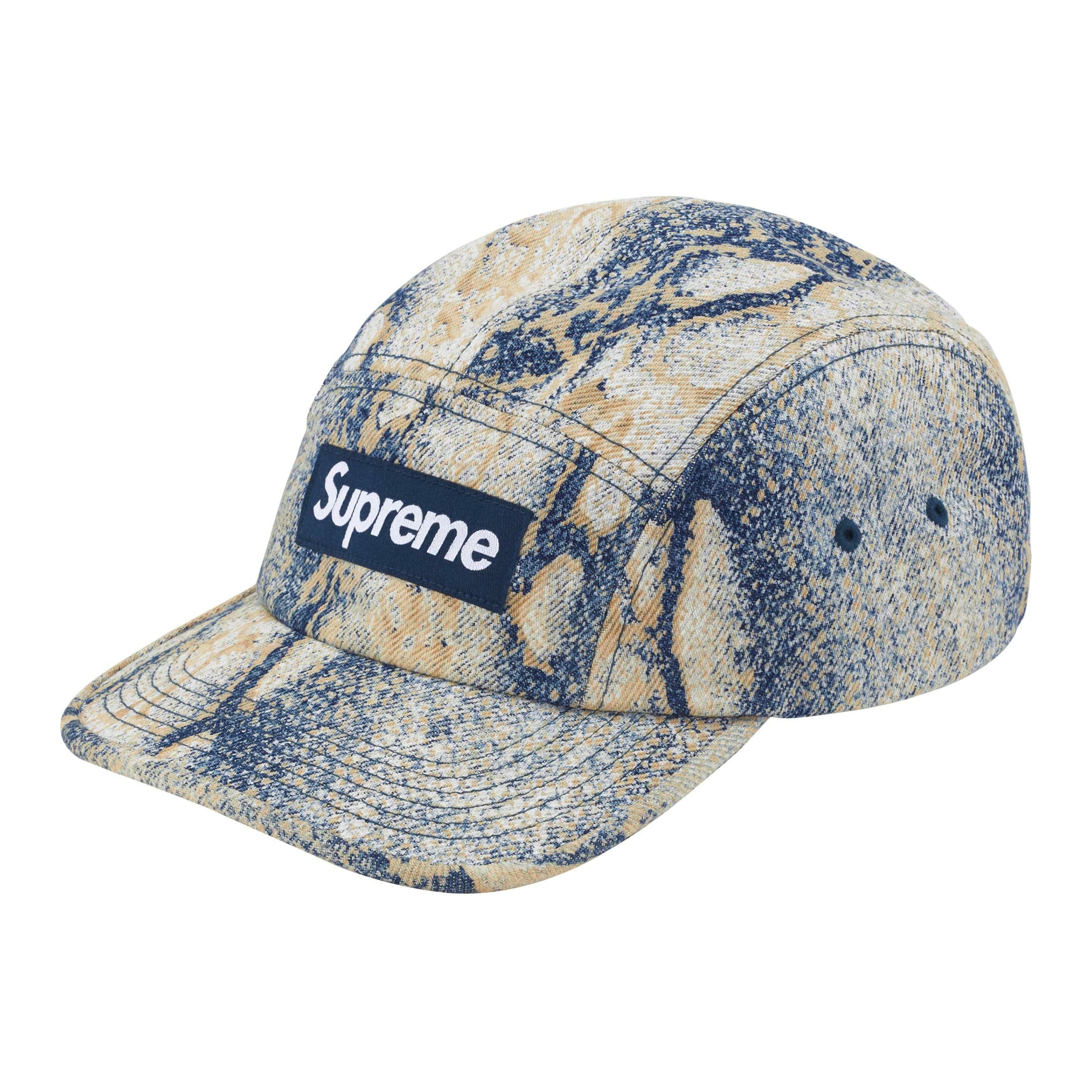 【代購】Supreme Cotton Baseball Caps Unisex Blue