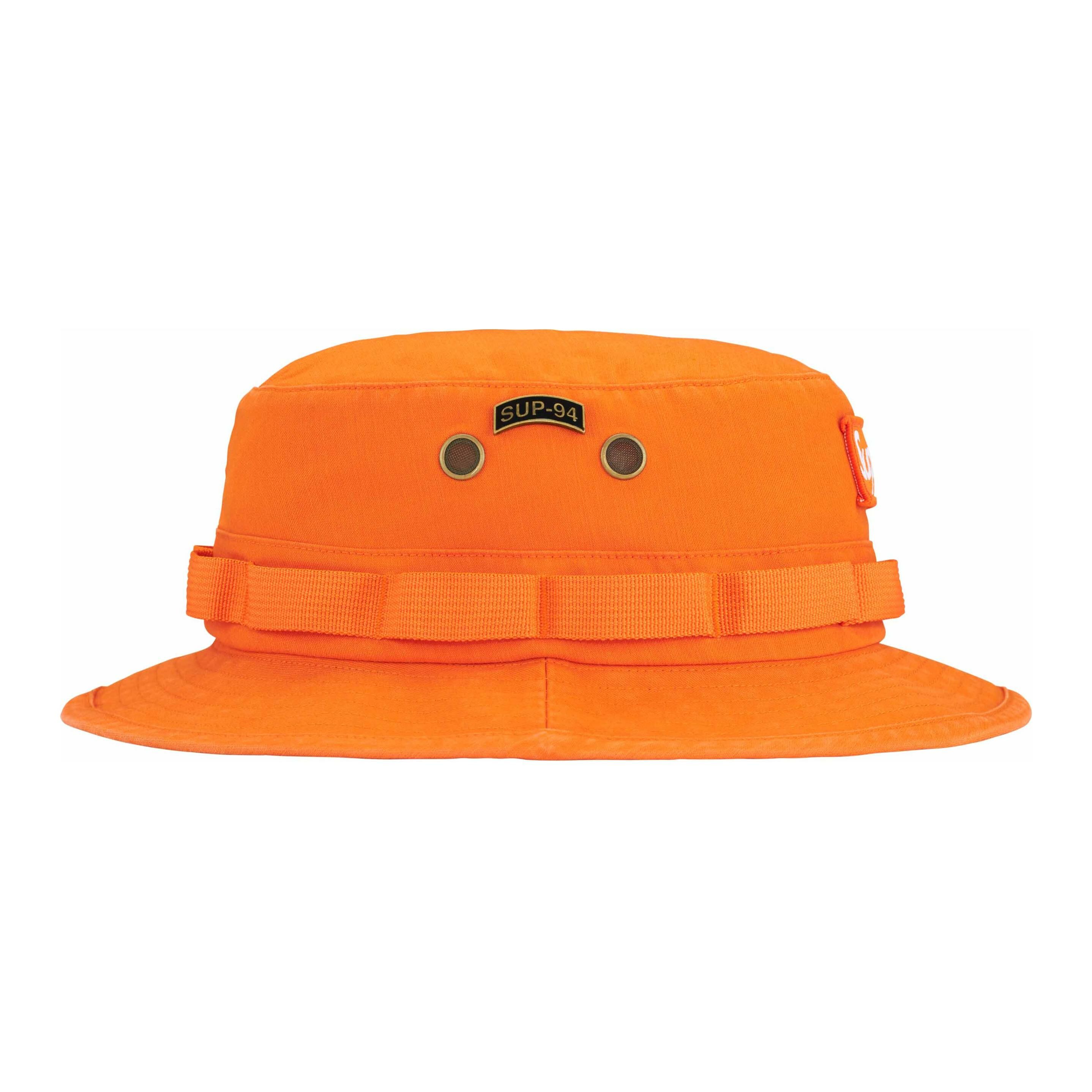 【代購】Supreme Cotton Bucket Hats Unisex Orange
