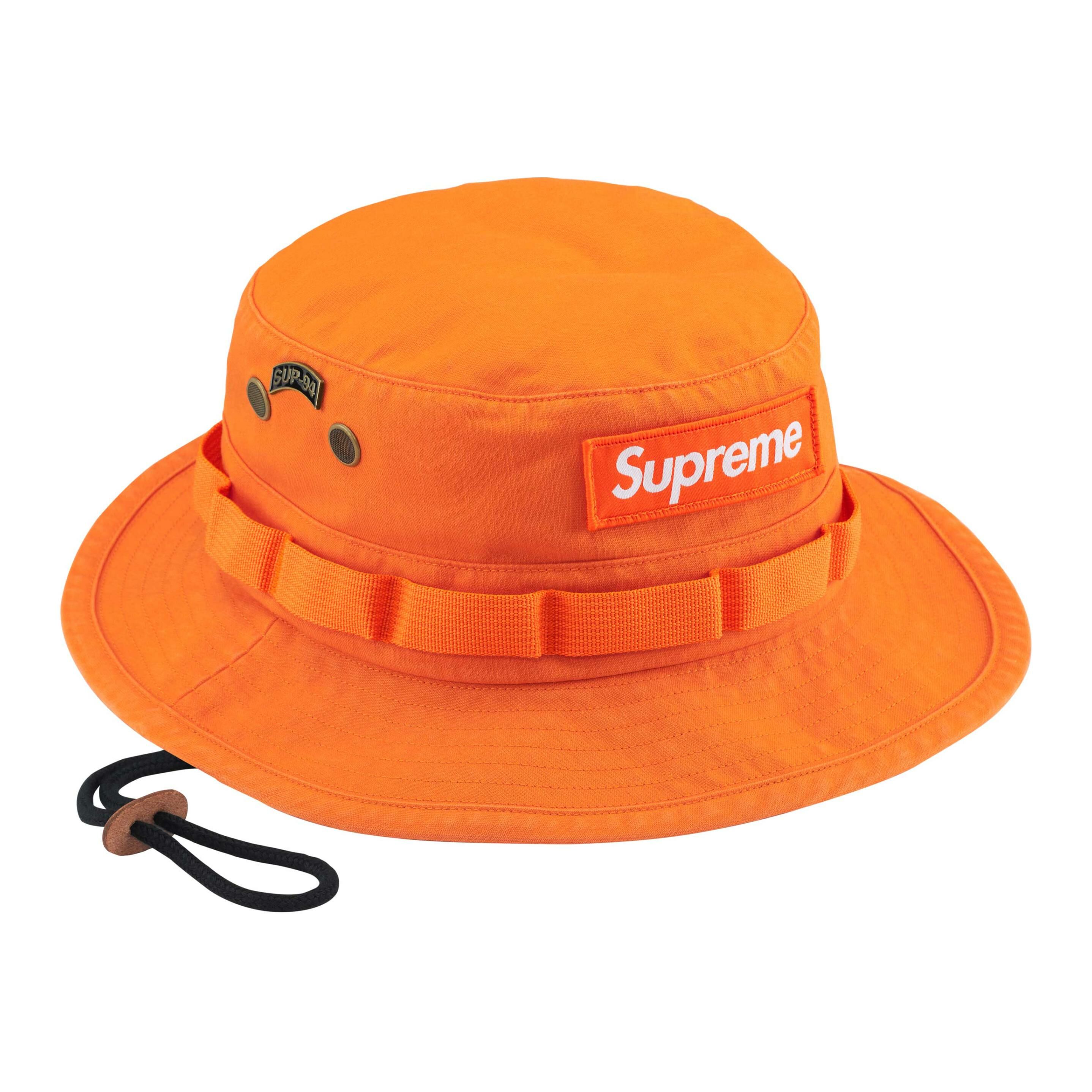 【代購】Supreme Cotton Bucket Hats Unisex Orange