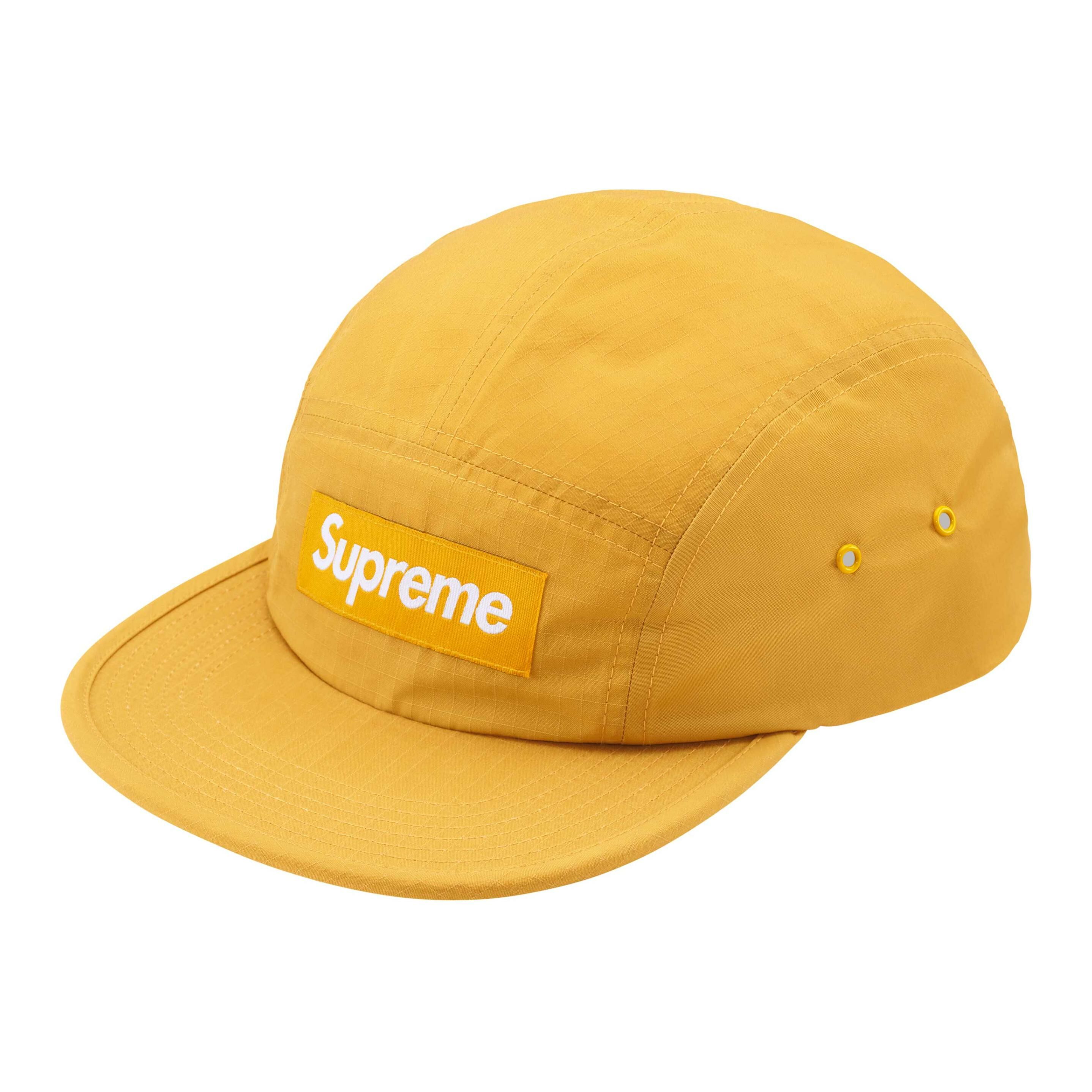 【代購】Supreme Washed Chino Twill Camp Cap FW18
