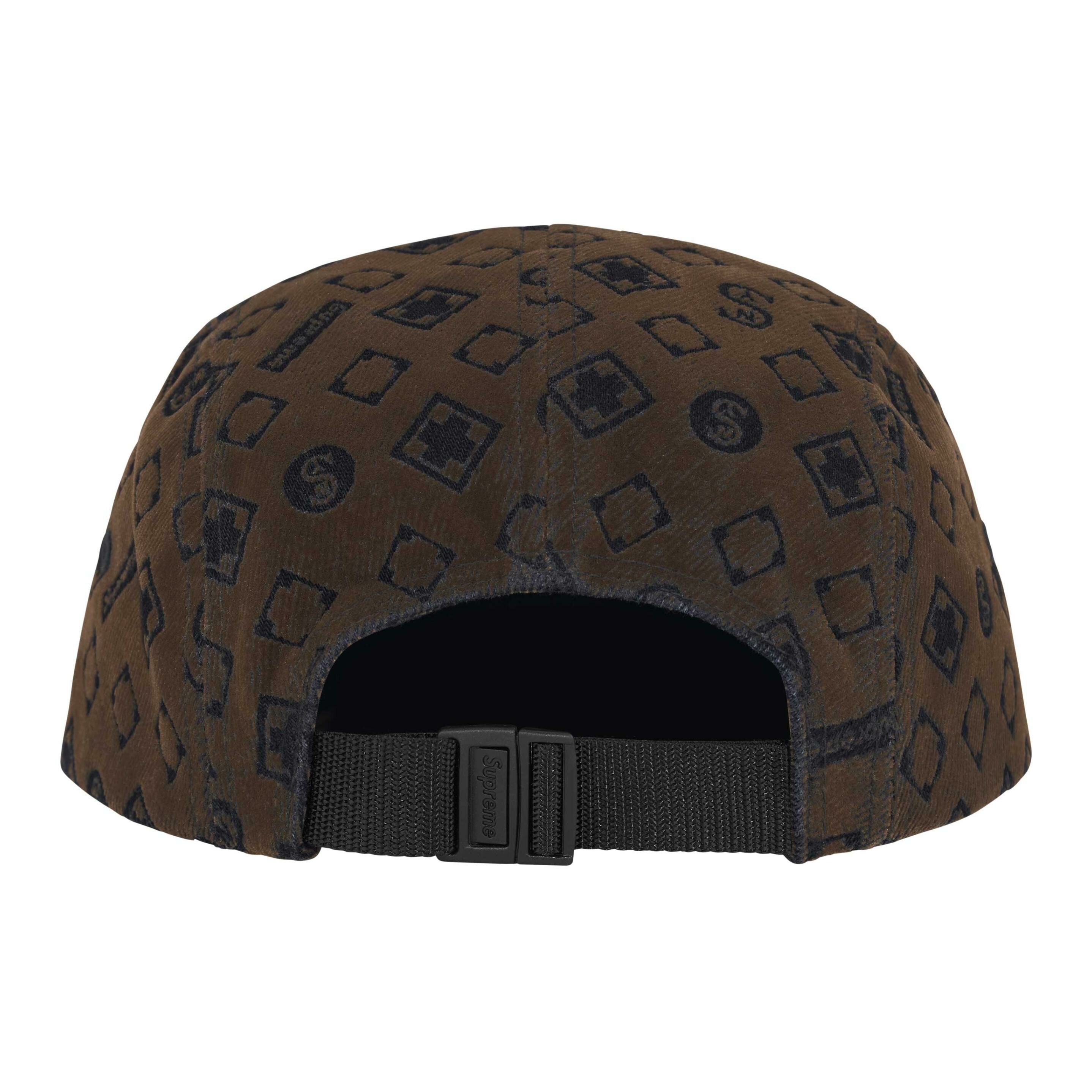 【代購】Supreme Flocked Denim Camp Cap