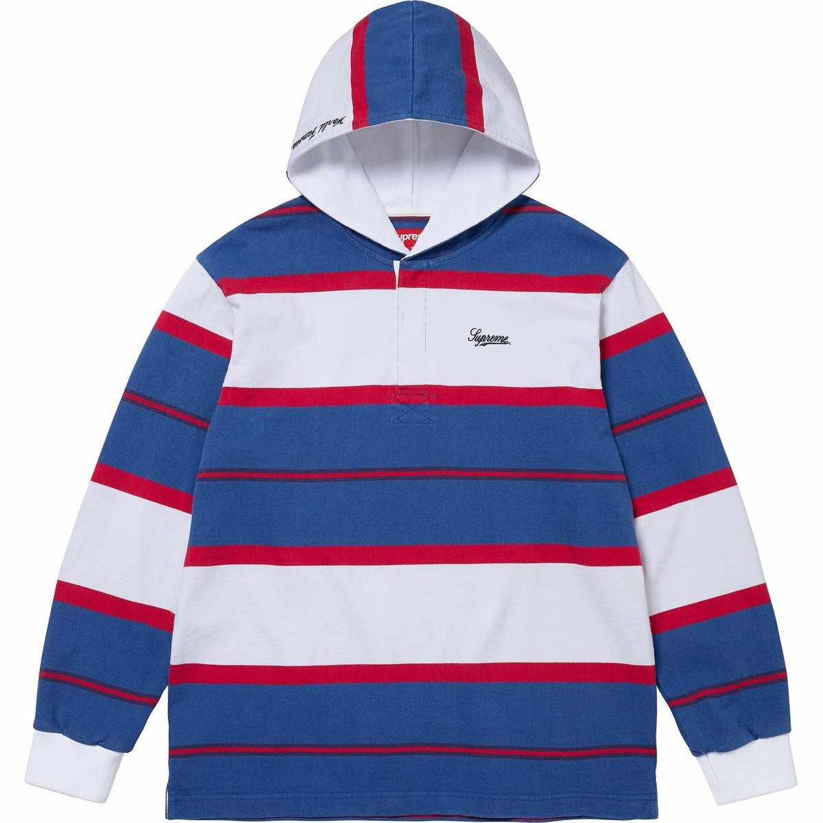 【代購】Supreme Hooded Rugby