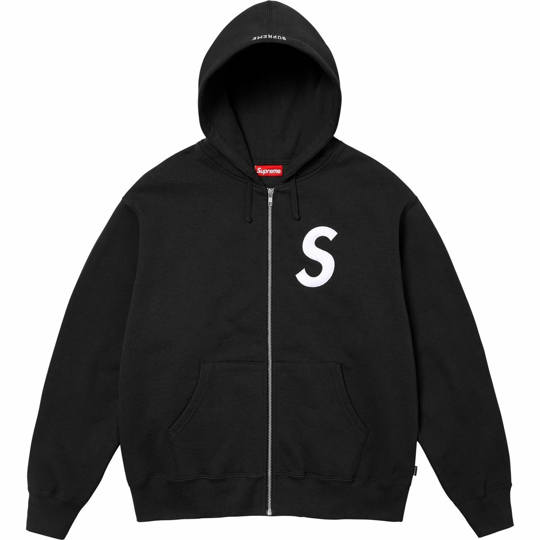 【代購】Supreme S Logo Zip Up Hooded Sweatshirt