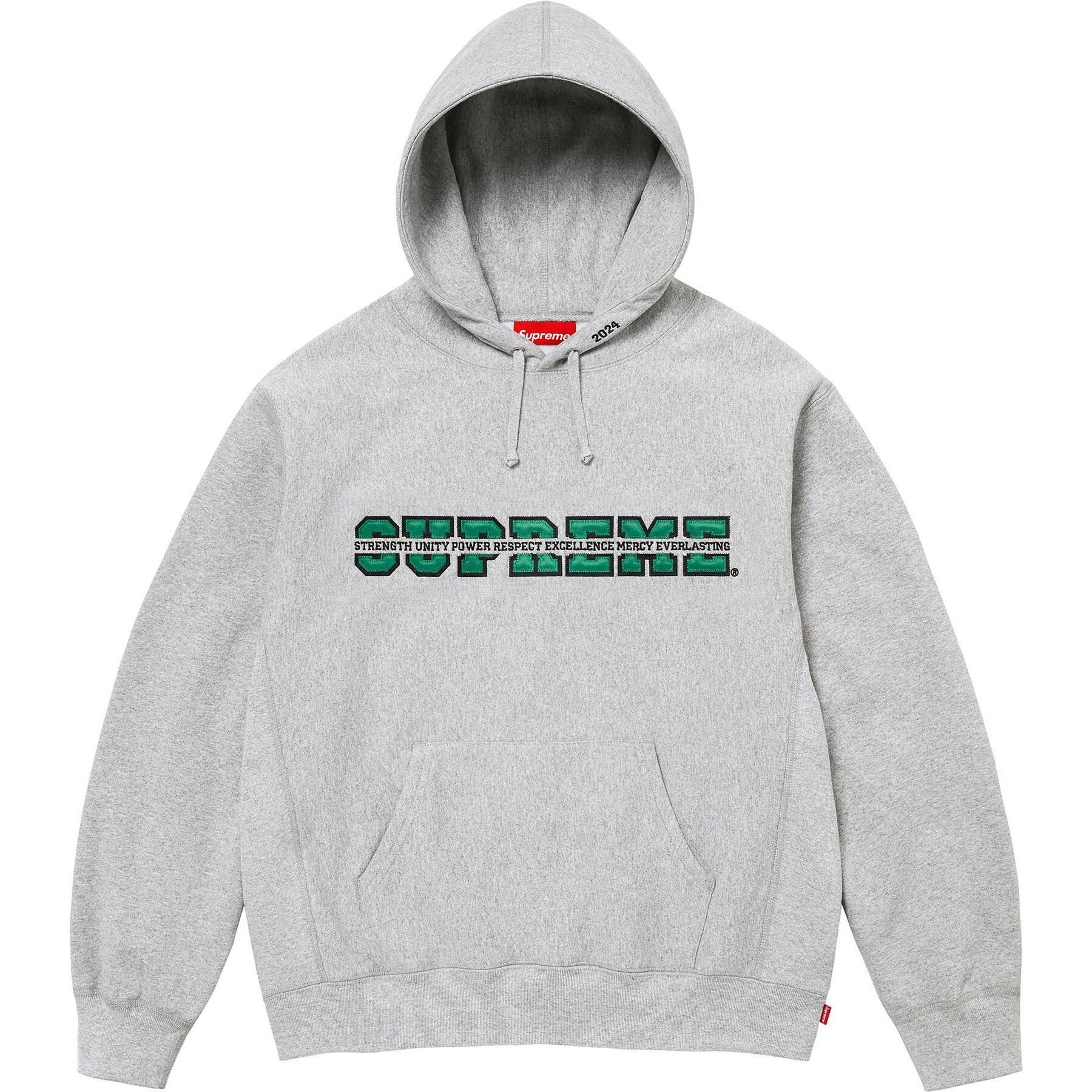 【代購】Supreme Collegiate Acronym Hooded Sweatshirt