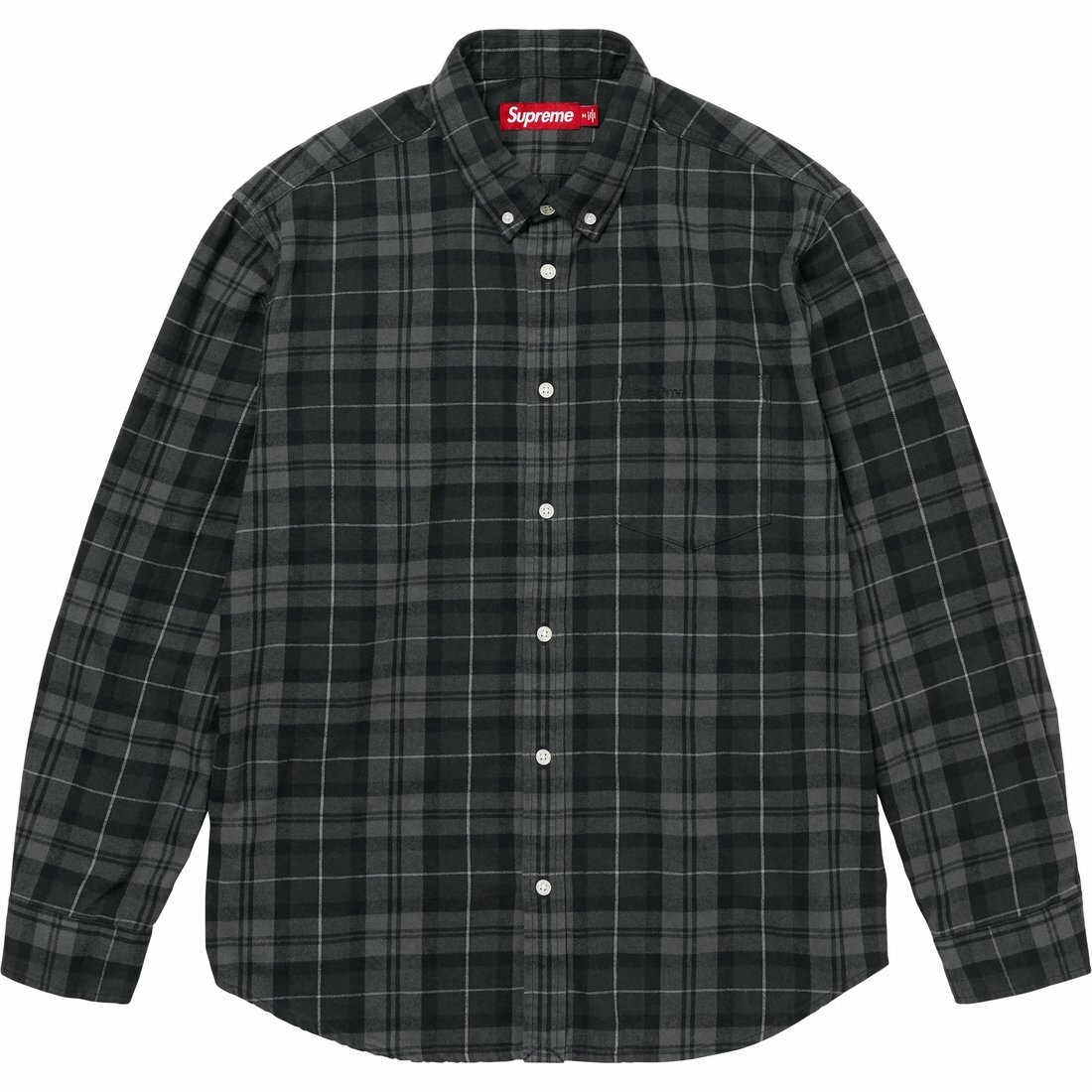 【代購】Supreme Plaid Flannel Shirt FW24