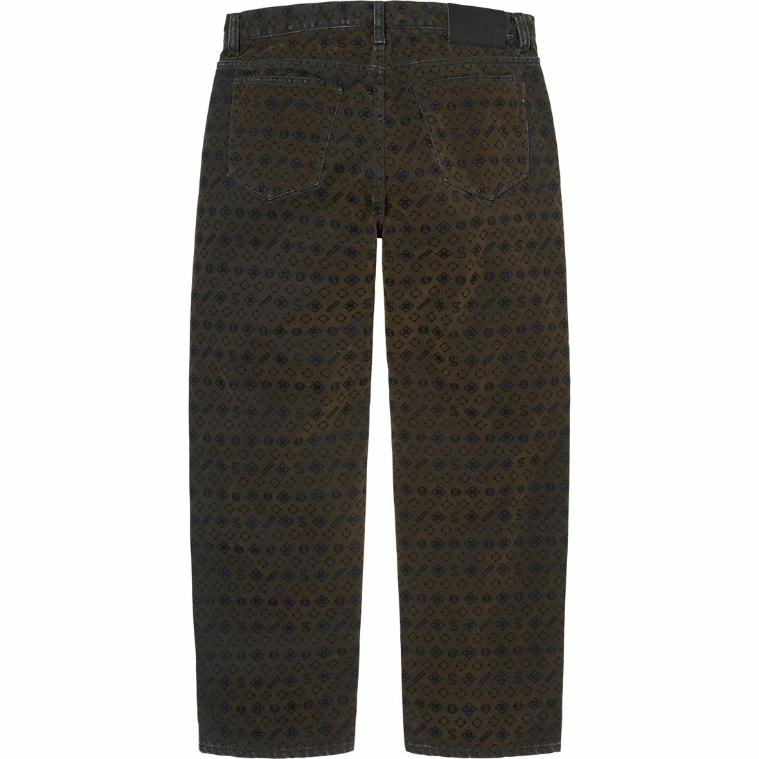 【代購】Supreme Flocked Loose Fit Jean