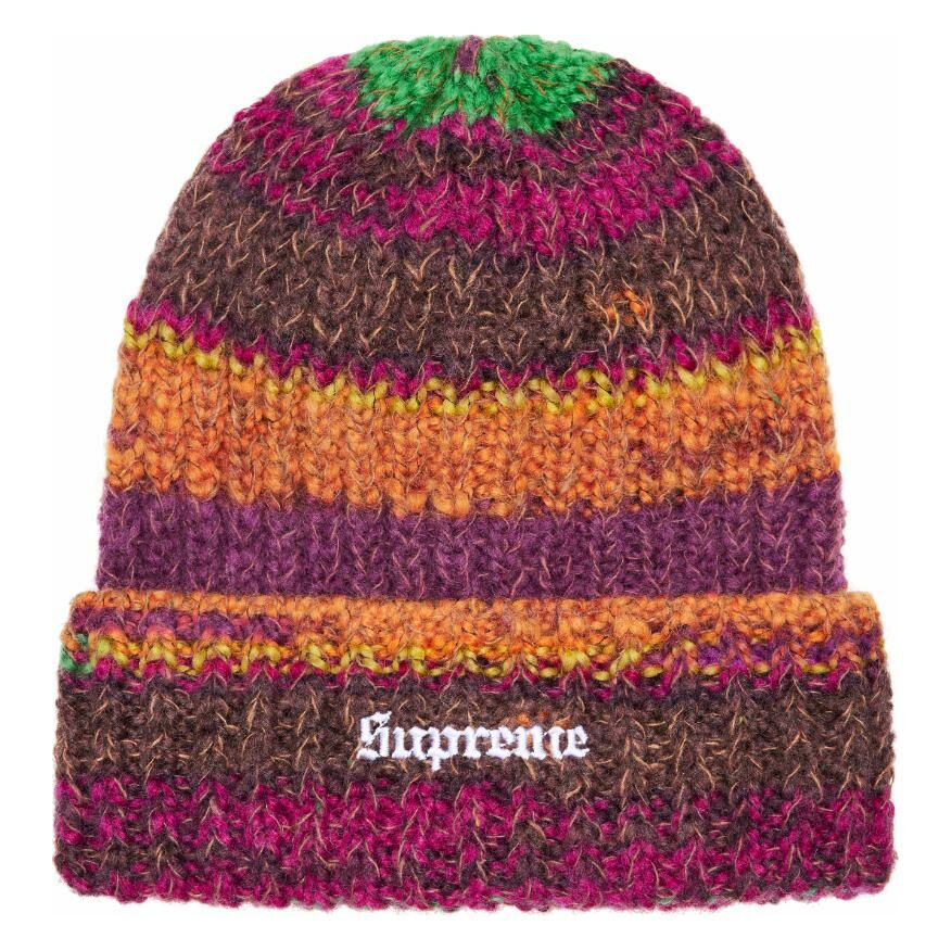 【代購】Supreme Space Dye Stripe Beanie