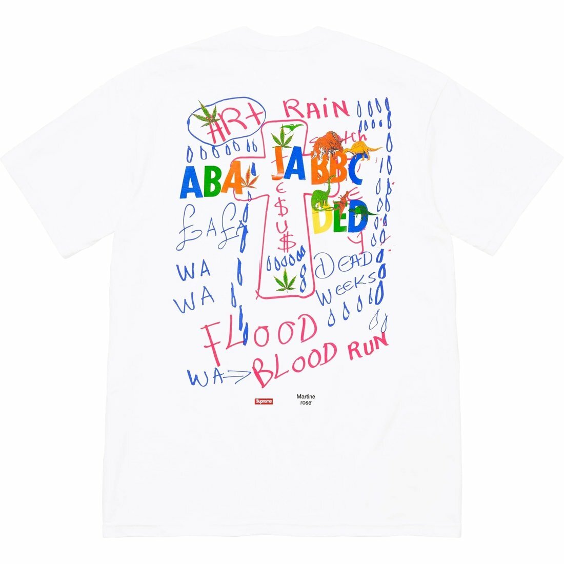 【代購】Supreme Martine Rose Lee Scratch Perry Tee