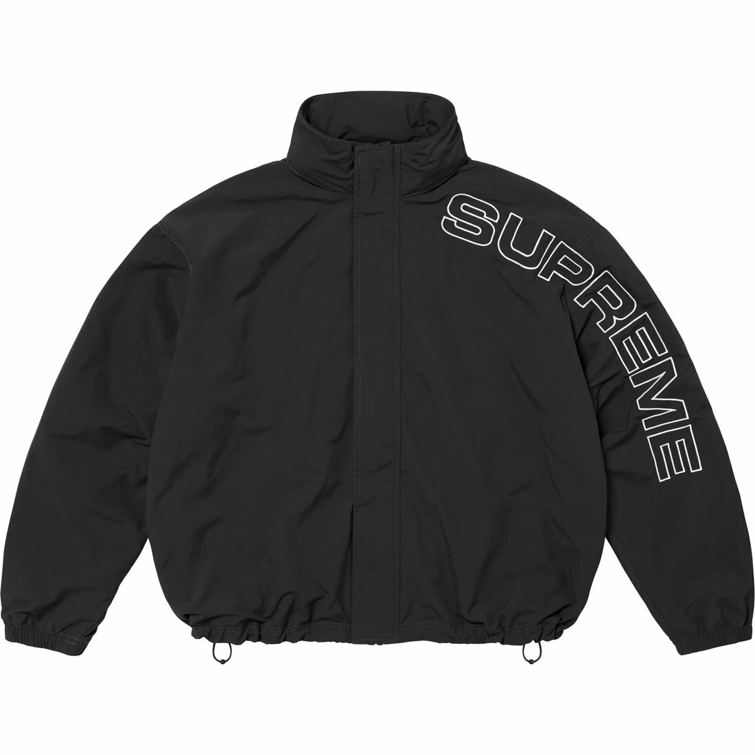 【代購】Supreme Spellout Embroidered Track Jacket FW24