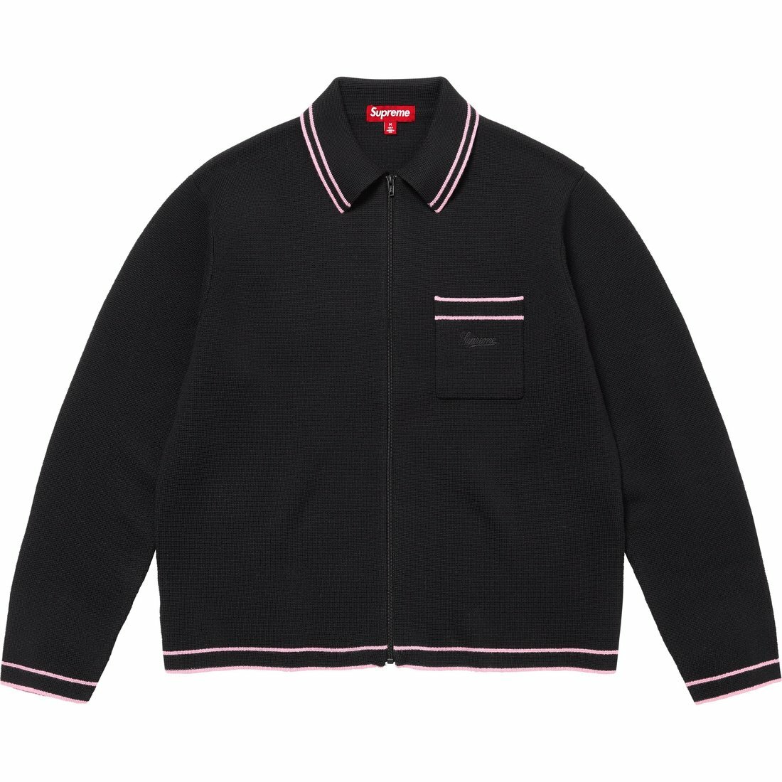 【代購】Supreme Zip Up Polo Sweater
