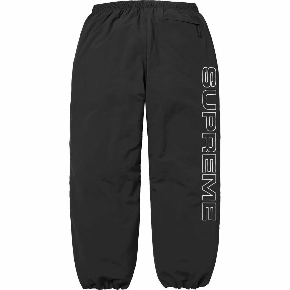 【代購】Supreme Spellout Embroidered Track Pant